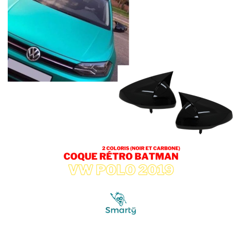 Coque rétro batman Vw Polo...