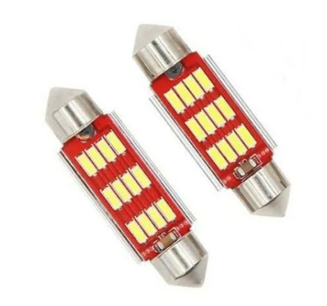 4X T10 13SMD 5050 Voiture LED Lampe Veilleuse Lumiere Ampoule Blanc W5W 158  Canbus Side width MA132 - AliExpress