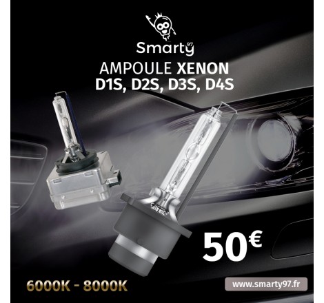 2 ampoules Xénon D3S D3R 5000k Blanc - Origine Pièces Auto