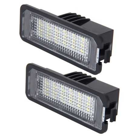 Volkswagen Module plaque d'immatriculation 18 leds 120LM 6000K