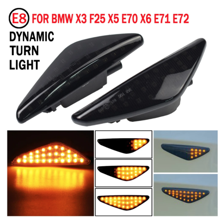 Répétiteur led BMW, Clignotants à LED Dynamique