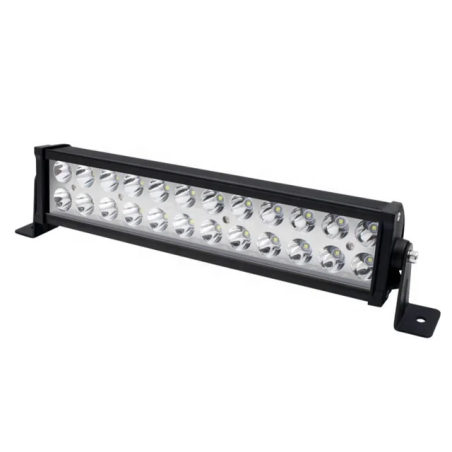 Barre Led 30cm 72W double rangée, faisceau lumineux Led