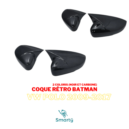 Coque rétro batman Vw Polo 2009-2017