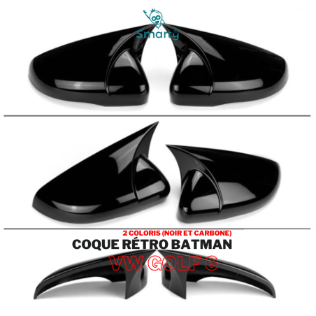 Coque rétro batman Vw Golf 6